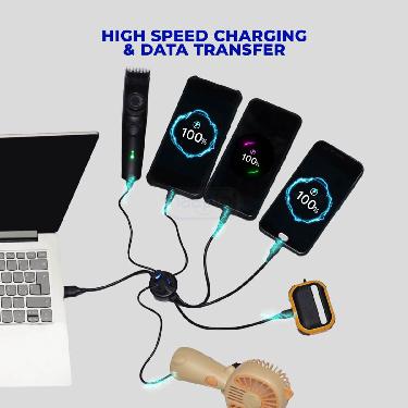 6 in 1 Fast Charging Multi USB Port (CDC3)