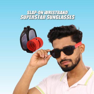 Slap-On Wristband Superstar Sunglasses (WBSG)