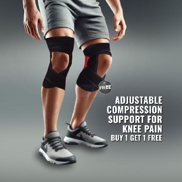 Adjustable Compression Support For Knee Pain Buy 1 Get 1 Free (ACKS01)