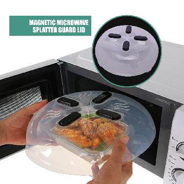 Magnetic Microwave Splatter Guard lid (1MSG1)