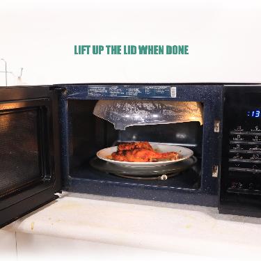 Magnetic Microwave Splatter Guard lid (1MSG1)