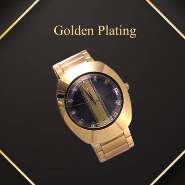 Mens Luxury Golden Watch Buy1 Get 1 Free (2MW16)
