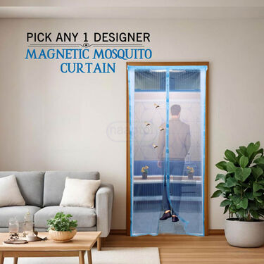 Pick Any 1 Designer Magnetic Mosquito Curtain (CU8)