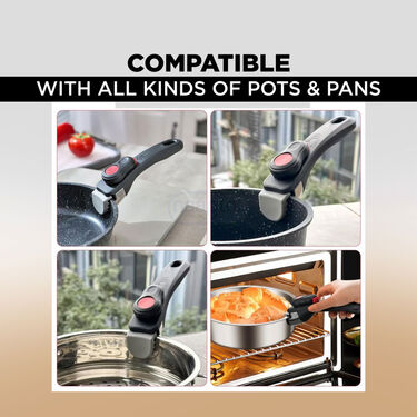 Detachable Handle For Cookware (DHC1)