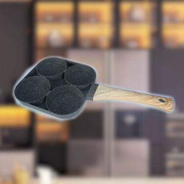 4 Cavity Non Stick Multipurpose Frying Pan (1MFP1)