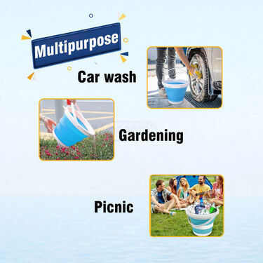 Silicone Foldable Bucket (1SFB1)