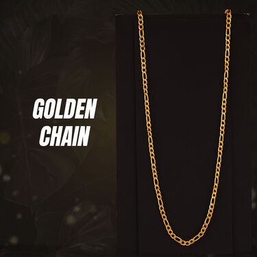 2 Golden Chain + Bracelet + Pendant + Austrian Diamond Ring (MGJ33)