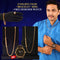 2 Golden Chain + Bracelet + Ring + Free Watch (2GCBRW18)