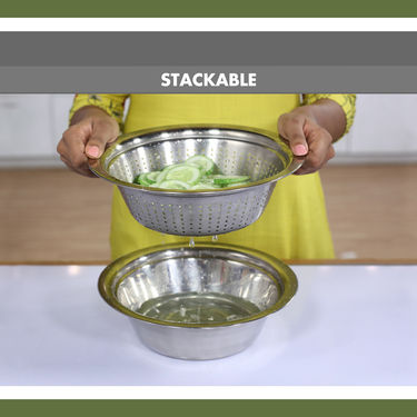 Royal Chef 3 in 1 Slicer Drain Basket & Cooking Pot