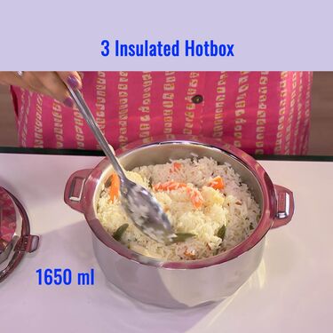 Set Of 3 Stainless Steel Casseroles (3SC4)