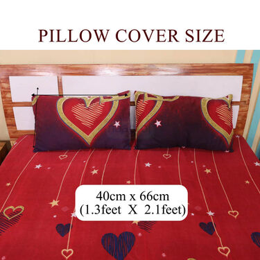 Pack Of 8 Double Bed Sheets With16 Pillow Covers Free (8BS61)