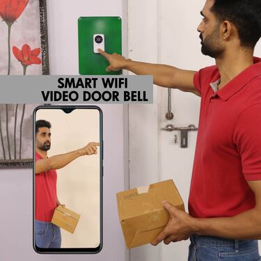 Smart Wifi Live video door bell with talk back  (CCTV9)