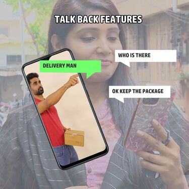 Smart Wifi Live video door bell with talk back  (CCTV9)