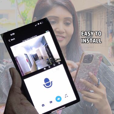 Smart Wifi Live video door bell with talk back  (CCTV9)