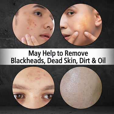 Mens Charcoal Peel Off Mask + Face Wash for Brightening (CPMFW)
