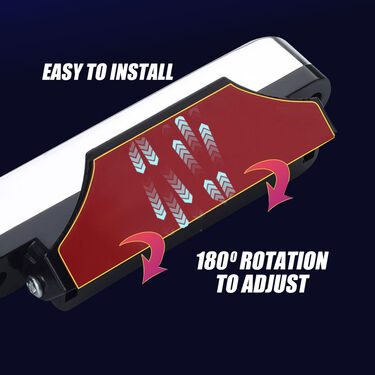 LED Lights For Cars That Works On Wind Power- Pack of 2 (CWL)