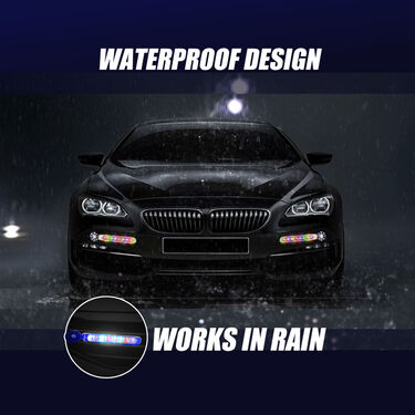 LED Lights For Cars That Works On Wind Power- Pack of 2 (CWL)