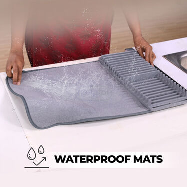 Quick Dry Dish Mat Organizer (DMO1)