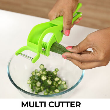 5 In 1 Tool Cutting Combo + Multi Cutter + Free Finger Guard (FS2)