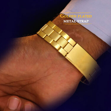 Golden Stylish Watch (MGW15)