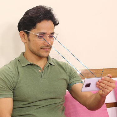 Mobile Protection Glasses with Anti Fall Frame (MPAF1)