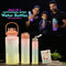 Pack of 3 Motivational Sipper Water Bottles with Trendy Stickers (3PB1)