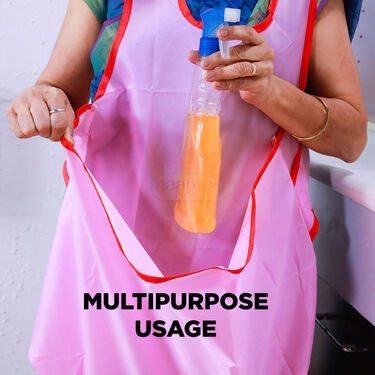 Portable Organizer laundry Apron With Pouch (OAP1)