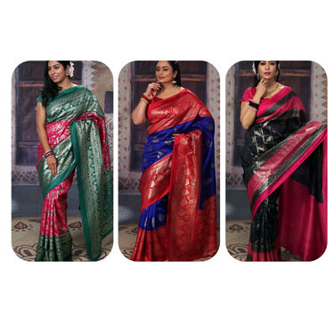 Pick Any 1 Foil Work Saree by Pakhi (FPS11)