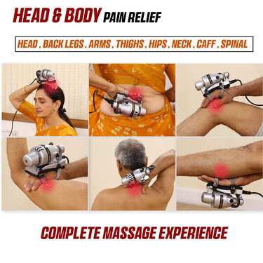 Powerful Head And Body Massager for Pain Relief (PRS64)