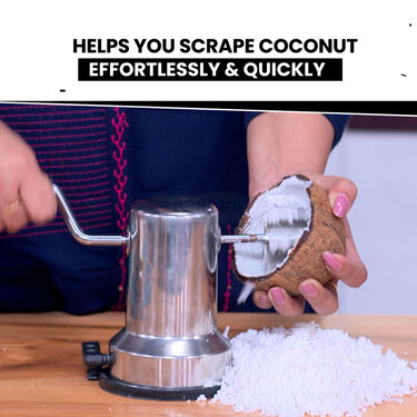 Stainless Steel Coconut Scrapper (SCS1)