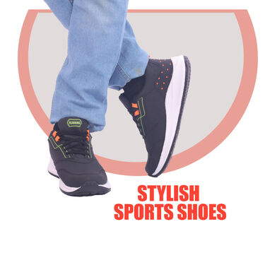 Pick Any 1 Stylish Sport Shoes + Free 2 Pair Socks + Free Stylish Watch (SSC13)