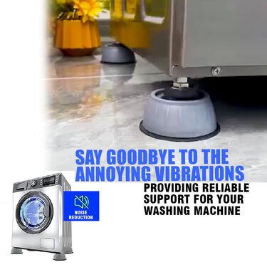 Shock Absorbent Washing Machine Stand (WMS)