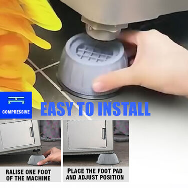 Shock Absorbent Washing Machine Stand (WMS)