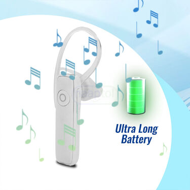 Clip on calling Bluetooth Earphone with free Golden Trimmer (TWS69)
