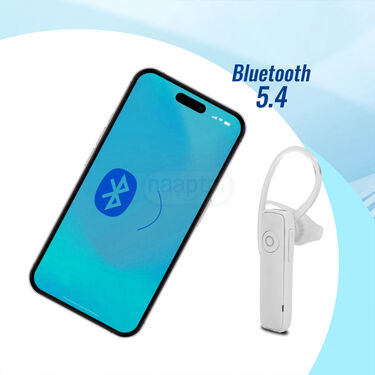 Clip on calling Bluetooth Earphone with free Golden Trimmer (TWS69)