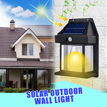 Motion Sensor Solar Wall Lamp (D1)