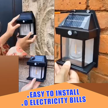 Motion Sensor Solar Wall Lamp (D1)