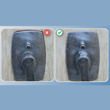 Pack of 2 Corner & Gap Cleaning Brush + Free Tap & Tile Cleaner